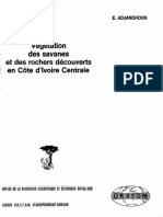 Végétation Des Savanes Et Des Rochers Découverts 1 en Côte D'ivoire Centrale