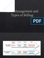 1 Sales Management and Types of Selling