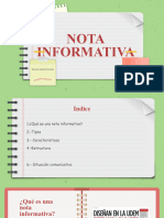 Nota Informativa