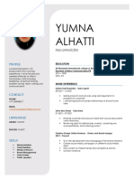 Yumna Alhatti CV 2022