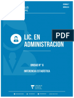 MANUAL ALUMNO LIC. EN ADMINISTRACION UNIDAD 6 Inferencia Estadística