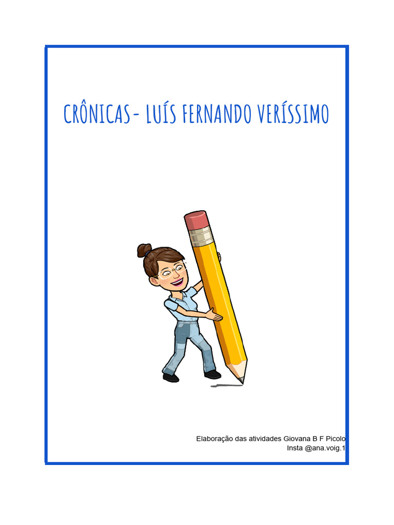 Crônicas - Luís Fernando Veríssimo | PDF | Dinheiro | Amor