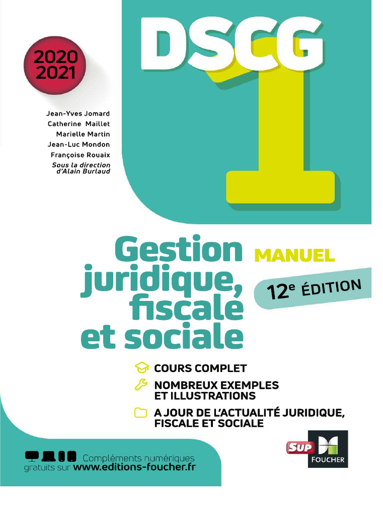 DSCG 1 Manuel Et Applications | PDF