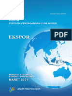 Buletin Statistik Perdagangan Luar Negeri Ekspor Menurut Kelompok Komoditi Dan Negara, Maret 2021