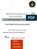 Sistem Informasi Manajemen