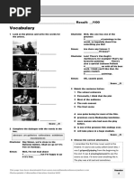 Unit 4 Standard Test: Vocabulary & Grammar | PDF