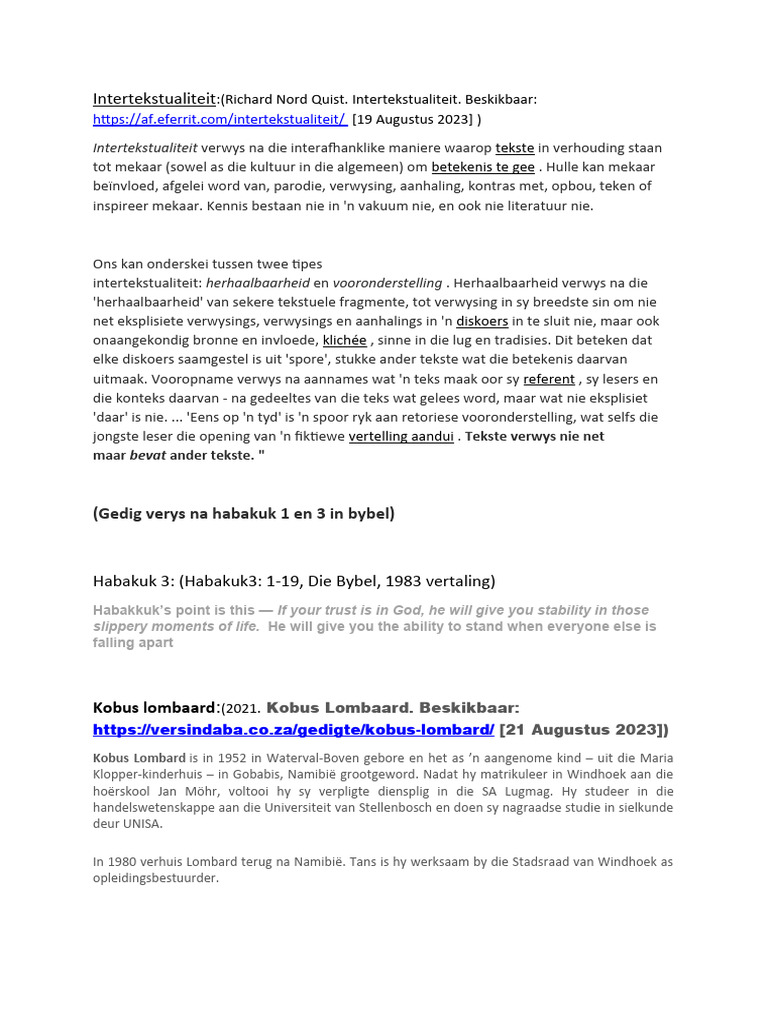 Afr Taak | PDF