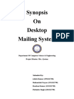 Synopsis Mailing System