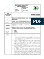 Sop Identifikasi Dan Pemenuhan Kebutuhan Pasien Dengan Resiko, Kendala Dan Kebutuhan Khusus-1