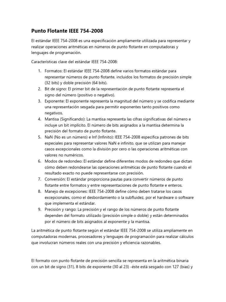 Ieee 754 Exercises