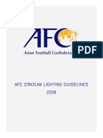 Afc Stadium Lighting Guidelines 2018 Edition 1 20