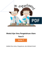 Modul Ajar Ilmu Pengetahuan Alam (IPA) - Apa Itu Sains - Fase D