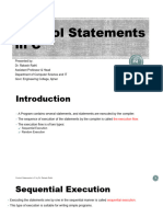 P4 Control Statements in C