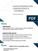 Pengelolaan Keamanan Dan Keselamatan Kerja Di Fasyankes