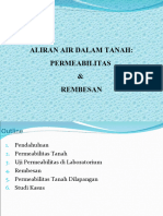 Pertemuan3 - Aliran Air Dalam Tanah