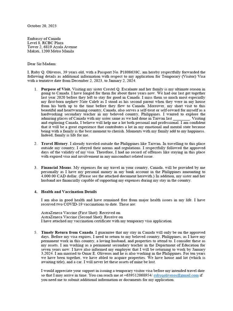 Mam Ruby Final | PDF | Travel Visa | International Law