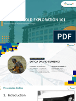 Regional Gold Exploration 101 - Dirga David Suhendi GEA 11