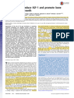 Gut Microbiota Induce IGF-1 and Promote Bone Formation and Growth