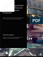 Totalitatea Componentelor Hardware Si Software Ale Calculatorului Pentru Programare