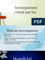 Microrganism Friend and Foe