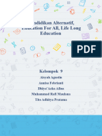 Pendidikan Alternatif, Education For All, Life Long Education