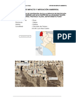 Estudio de Impacto y Mitigación Ambiental