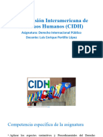 La Comisión Interamericana de Derechos Humanos (CIDH