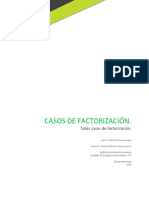 Taller Factorización - Uts