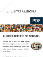 Diversitat A Lescola 2022-23