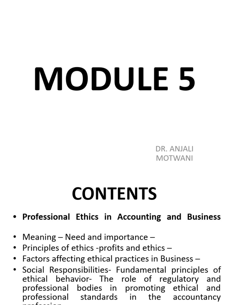 Omc module 5 download free pdf corporate governance corporate