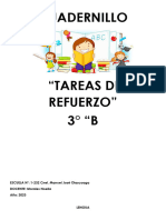 Cuadernillo de Tareas de Refuerzo