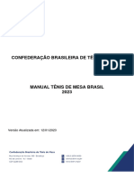 Confederação Brasileira de Tênis de Mesa: Versão Atualizada Em: 12/01/2023