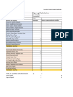 Formato de Evaluacion Primer Grado