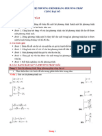 Bài 4. GIẢI HỆ PHƯƠNG TRÌNH BẰNG PHƯƠNG PHÁP