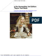 Discovering The Humanities 3rd Edition Sayre Test Bank