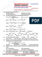 Answer Class Practice Test-Alkane, Peroxide Effect & Chiral Center (27!11!2023)