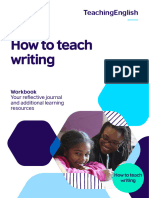 Workbook For How To Teach Writing