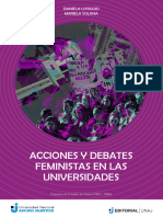 Acciones y Debates Feministas en Las Universidades