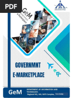 GeM Procurement Guidelines and Limits | PDF | Procurement | Auction
