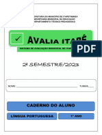 Avalia - LP - NOV - 2023 - Aluno - 1º Ano