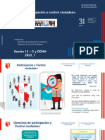 Derechos de Participación y Control Ciudadano