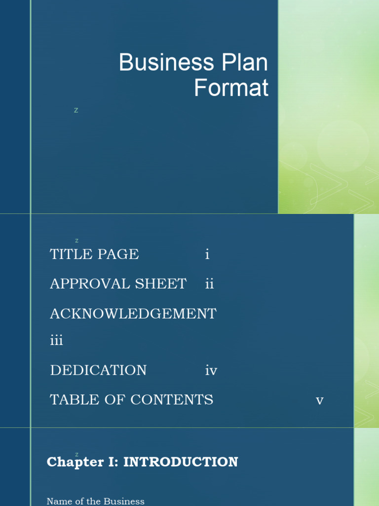 business-plan-format-pdf
