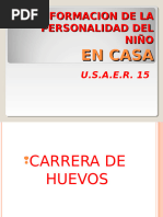 Formacion de La Personalidad Del Niño