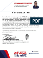 AUTORIZACION