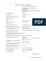 Screening Summary Data Tambang PT - BBK