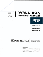 AMI Wallbox Service Manual WQ120 WQ200