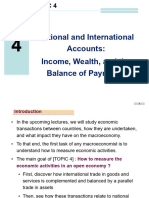 (TOPIC 4) Natl and Intl Accounts (Income, Wealth, and The BoPs)