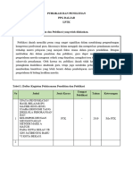 Tabel 1. Daftar Kegiatan Pelaksanaan Penelitian