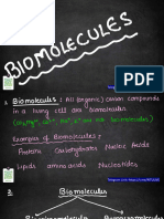 Biomolecules (Hand Written Notes) - Compressed