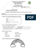 Diagnostic Test Eight 2023 2024